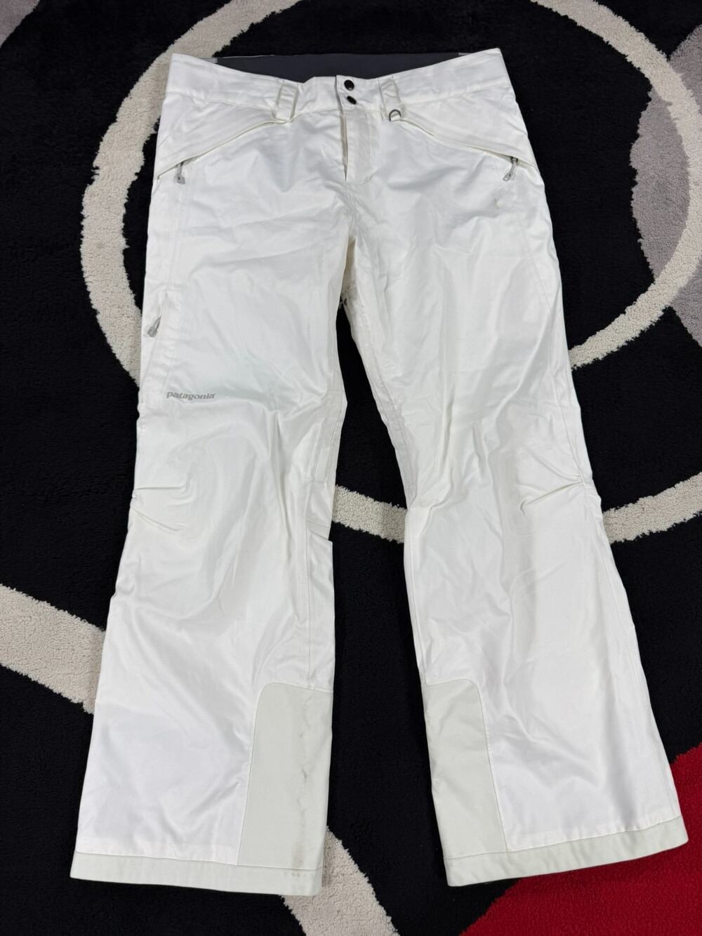 Patagonia Ski Pants Womens Extra Large White Snow Pants Snowboard Skiing